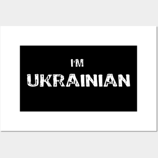 I am Ukrainian Posters and Art